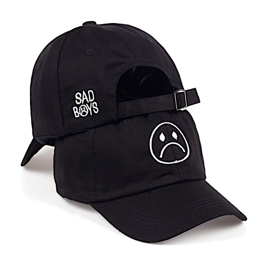 Sad Boys Baseball Cap (Black) - Picture 2 of 6